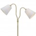 Pastatomas šviestuvas MODENA Brass/White